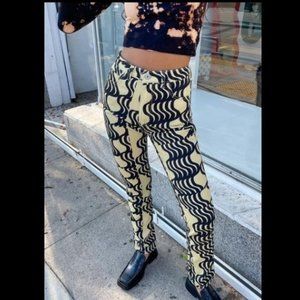 Lisa Says Gah Mandinga Sophie Palo Denim Pants Size XL